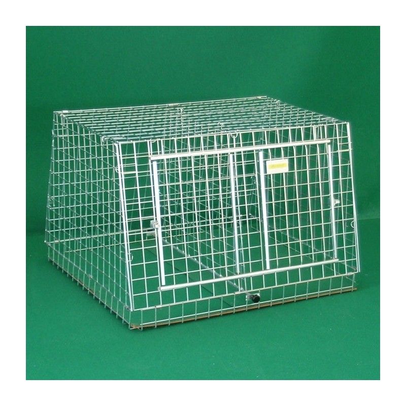 Transportbox aus geformtem Drahtgitter für Hunde