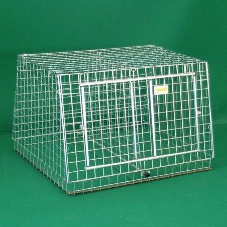 Transportbox aus geformtem Drahtgitter für Hunde Transportbox aus geformtem Drahtgitter für Hunde