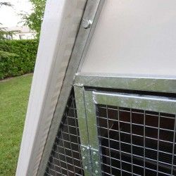 Isolierte Auf Dem Boden Hühnerstall