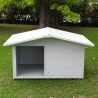 Hundehütte Isolierte mit Veranda