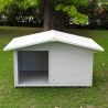 Isolierte Outdoor Hundehütte für große Hunde Mod. Veranda