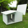 Hundehütte Isolierte mit Veranda