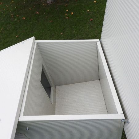 Isolierte Hundehütte outdoor für große Hunde mit Veranda | Ferranti