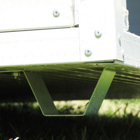 Isolierte Hundehütte outdoor für große Hunde mit Veranda | Ferranti