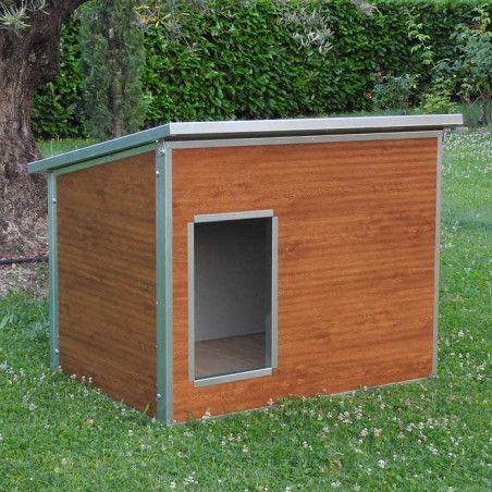 Isolierte Hundehütte outdoor xxl für große Hunde | Ferranti