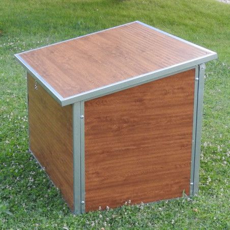 Isolierte Hundehütte outdoor xxl für große Hunde | Ferranti