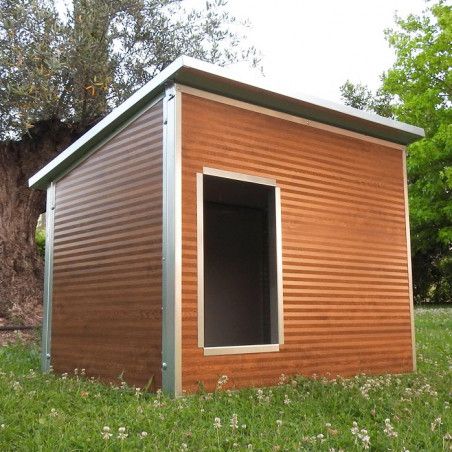 Isolierte Hundehütte outdoor xxl für große Hunde | Ferranti