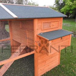 Hühnerstall für 10 Hühner aus Holz
