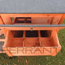 Hühnerstall für 10 Hühner aus Holz