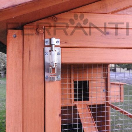 Hühnerstall aus Holz - Hühnerhaus für 10 Hühner | Ferranti