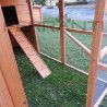 Hühnerstall für 10 Hühner aus Holz