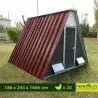 Hühnerstall für 12-20 Hühner - ohne Bodengitter