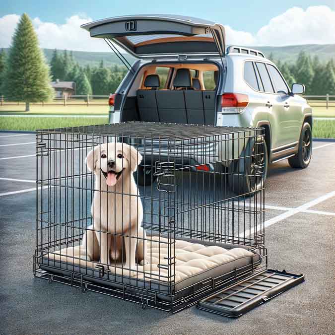Die richtige Transportbox für Hunde