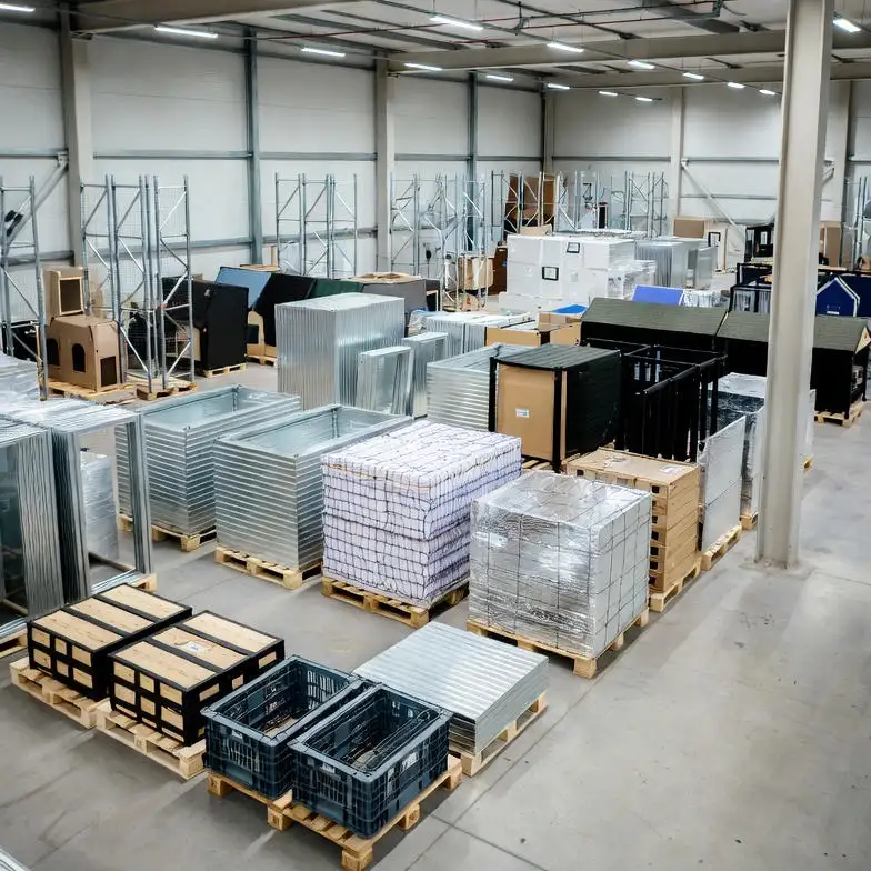 Produktion von Au&szlig;en-Hundezwingern 3